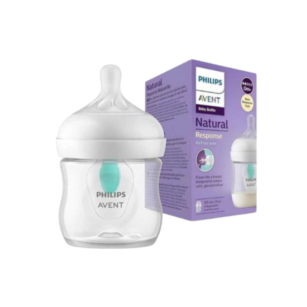 Avent Biberon Natural 125ml Valve Air Free Scf670/01