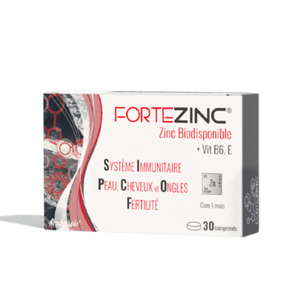 NUTRIMAX FORTEZINC 30 COMPRIMES