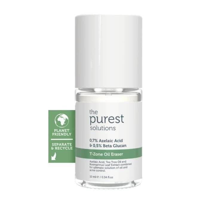 The Purest Solutions T-Zone Oil Eraser - Acide Azélaïque 0,7% + Beta Glucan Zone T 10ml
