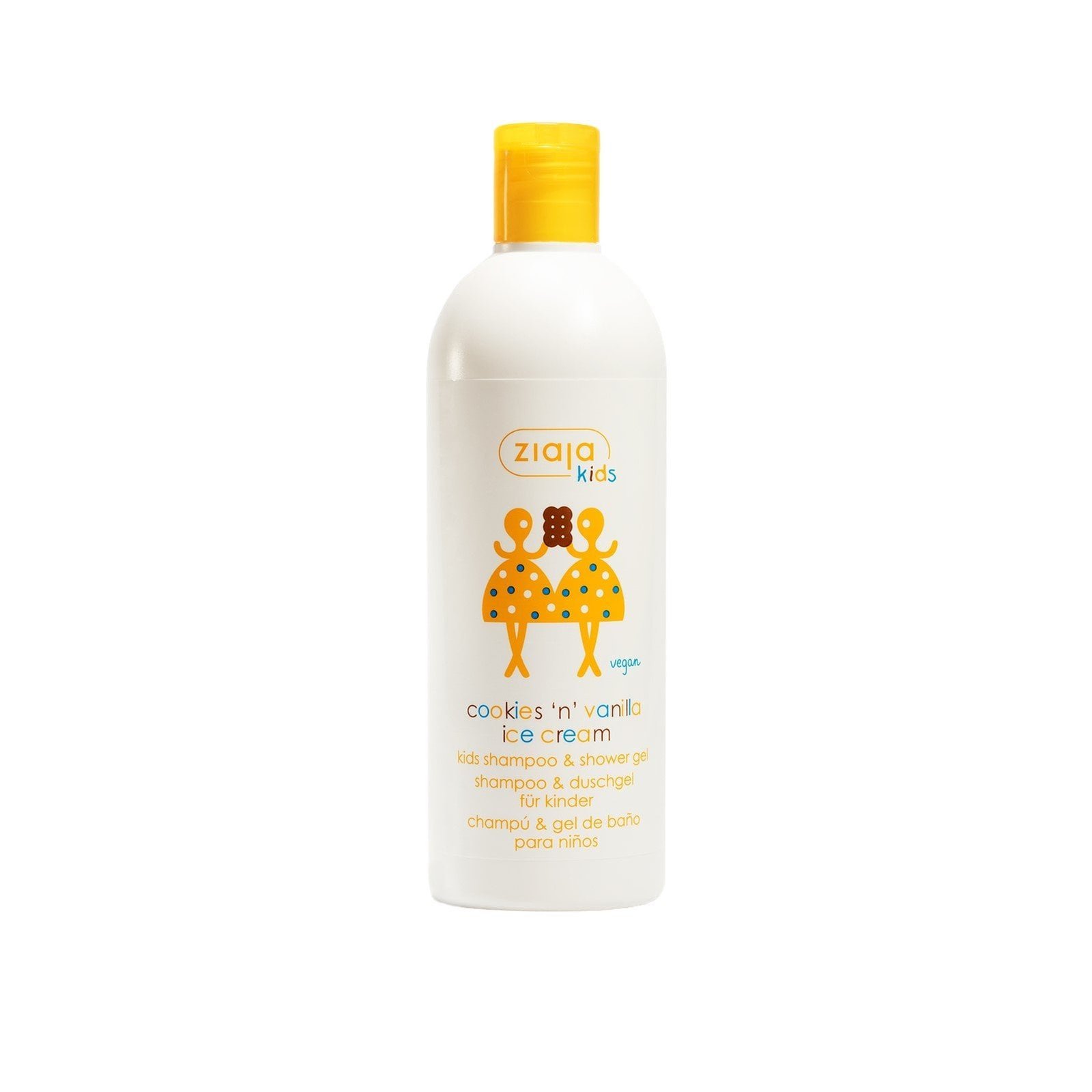 Ziaja Kids Shampoo & Shower Gel Cookies 'n' Vanilla Ice Cream 400ml